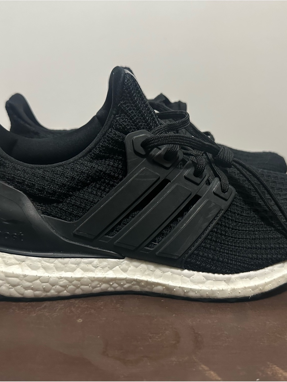 adidas ultraboost Black white Knit women’s Sneakers